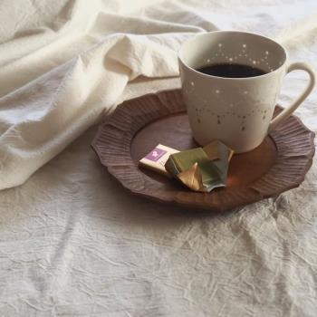 日本展會陶瓷白瓷作家大井寬史玲瓏瓷手握杯茶杯咖啡杯餐碟輪花盤