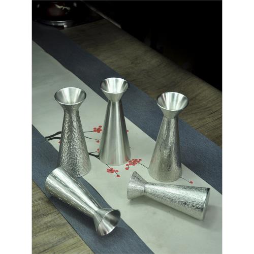 傳統手藝匠人手作純錫999經典溫酒壺燙酒壺傳統錫酒壺分酒器錫壺|家用酒