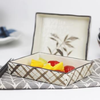 微瑕日本手繪餐具水果食品陶瓷