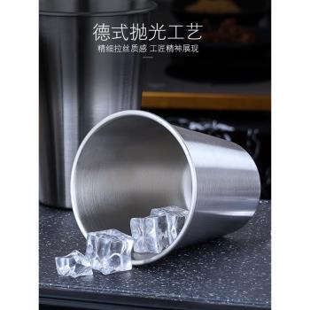 水杯家用酒杯隨手杯餐廳防摔飲料杯簡約啤酒杯子酒吧商用調酒杯