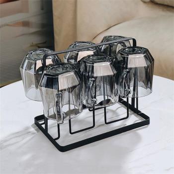 招待客人的杯子套裝家用客廳茶幾網紅家里用的喝水水杯家庭專用