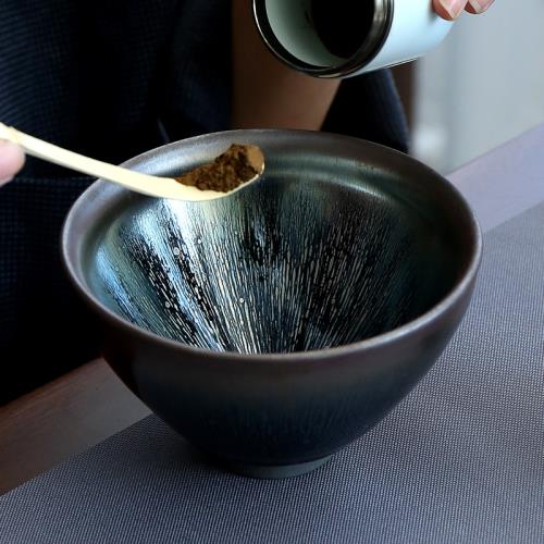 宋代點茶建盞兔毫盞大號盞托茶百戲斗茶盞油滴百花茶碗知否夢華錄|建盞