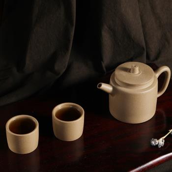觀復博物館時大彬紫砂壺套裝宜興原礦段泥泡茶壺家用大容量茶壺
