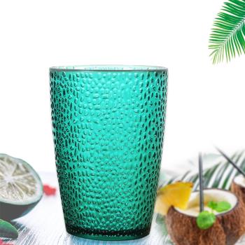 亞克力水杯耐高溫塑料水杯彩色加厚200毫升杯子創意防摔家用餐廳