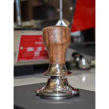 如一意式咖啡壓粉錘不銹鋼壓粉器tamper填壓可調深度恒力錘58.5mm