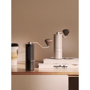 呦啡 U Pro S手搖磨豆機精密手動意式手沖咖啡豆便攜家用研磨器具