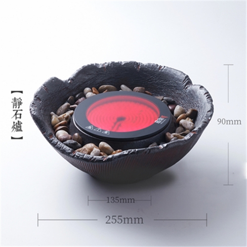 岳恒煮茶壺自在勾套裝電陶爐家用陶壺燒水泡茶茶具靜音茶道禪意|煮茶爐