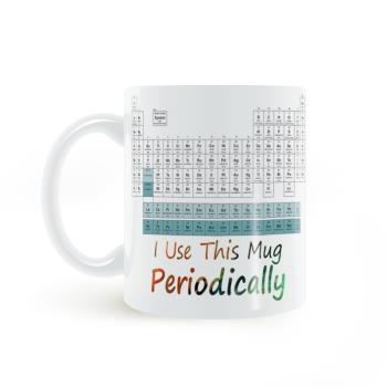 Periodic-Table元素周期表馬克杯化學禮物獎品杯子水杯白色陶瓷