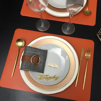 樣板房餐具套裝高檔酒店西餐具輕奢簡歐歐式盤碟組合餐廳餐桌擺盤