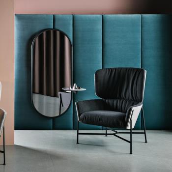 輕奢單人沙發椅子現代簡約北歐設計師客廳臥室創意ins扶手休閑沙