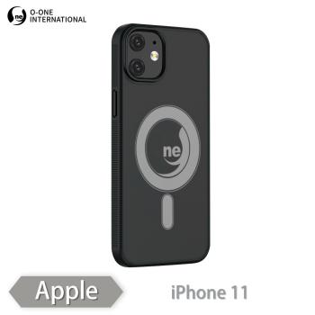 【O-ONE】APPLE iPhone11『軍功Ⅱ防摔殼-磨砂磁石版』O-ONE MAG保護殼 磨砂抗指紋磁吸防摔殼 真機開模 孔位精準