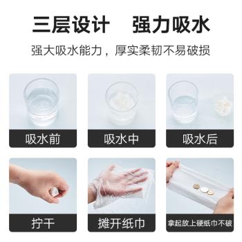 洗手間商用酒店擦手紙衛生間加厚木漿廚房吸水紙家用抽紙幹手紙