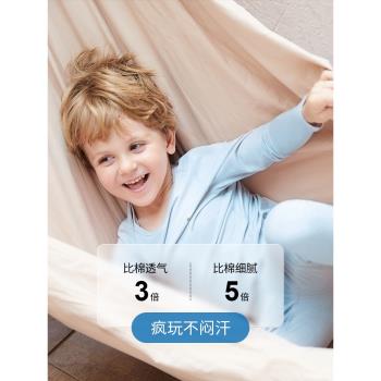Q21小海綿排汗透氣濕疹兒童內衣