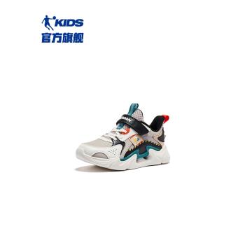 商場同款中國喬丹童鞋男童老爹鞋2023冬季新款中大童保暖兒童鞋子