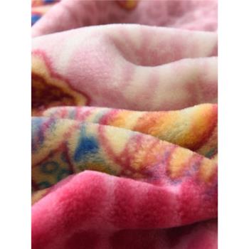 恒源祥家紡澳洲純羊毛毯羊毛絨毯蓋毯床上雙層單層保暖羊羔絨毛毯
