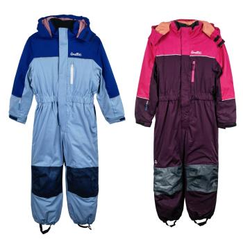 高防水兒童滑雪服連體透濕夾棉防風保暖戶外中小童登山雪鄉連身衣