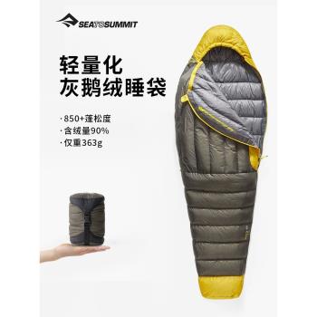 戶外便攜四季通用恆溫羽絨睡袋