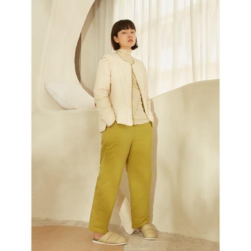 女秋冬可拆袖保暖夾棉家居睡衣
