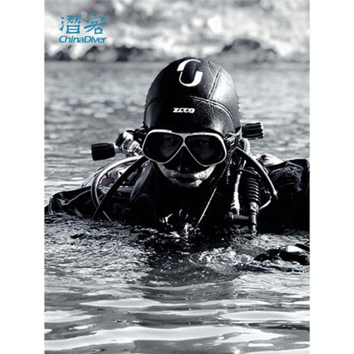 ZCCO 潛水頭套男保暖帽子冬泳裝備防寒專業戶外頭罩女泳帽厚3 5mm|潛水 