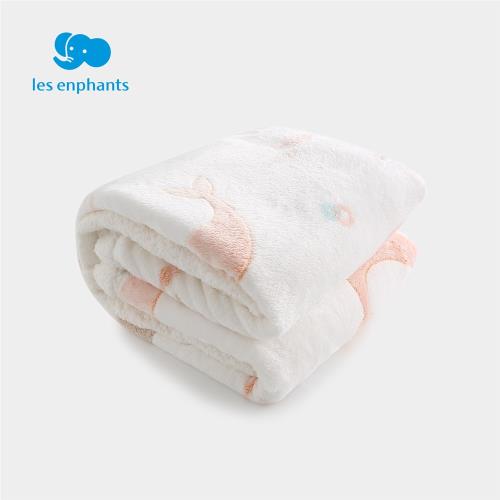 麗嬰房兒童雙面蓋毯新生兒保暖毯子男女寶寶嬰兒毛毯2024秋冬新品