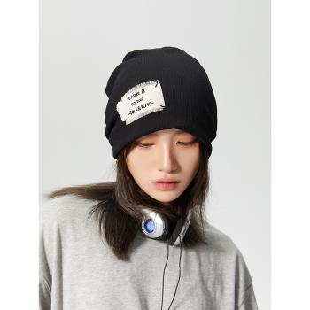 IIING韓國女套頭針織保暖護耳帽