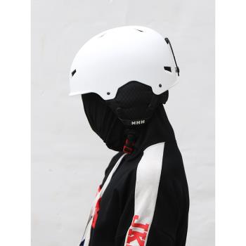 韓版滑雪頭盔雪鏡一體男女單雙板戶外安全防撞護具裝備保暖雪盔