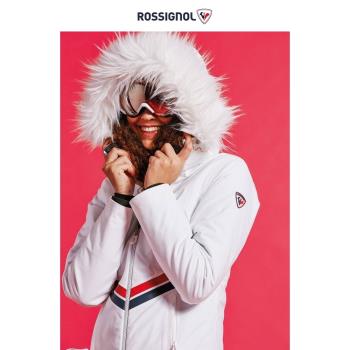 ROSSIGNOL金雞女士滑雪服上衣primaloft保暖雪服女防水透氣
