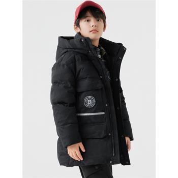 巴拉巴拉兒童羽絨服冬季男童中長款羽絨服202423107114