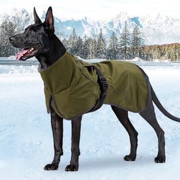 寵物防水防風狗冬裝加厚保暖威瑪杜賓德牧中型 大型犬狗棉衣戶外