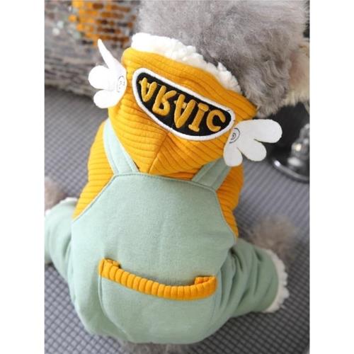 狗狗衣服秋冬款加厚泰迪博美比熊雪納瑞小型犬寵物冬天保暖四腳衣