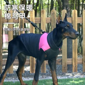 大狗冬天衣服馬甲羽絨棉降溫保暖防雨雪2024新款金毛柯基中大型犬
