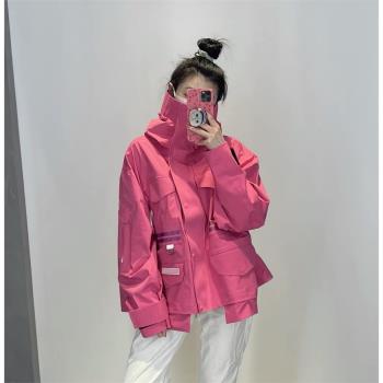 戶外防水高階沖鋒衣女士進藏三合一可拆卸保暖滑雪外套西藏登山服