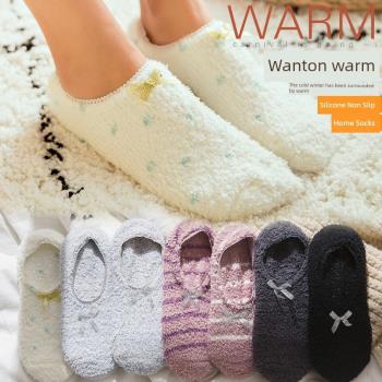 襪子女珊瑚絨冬季保暖早教襪子