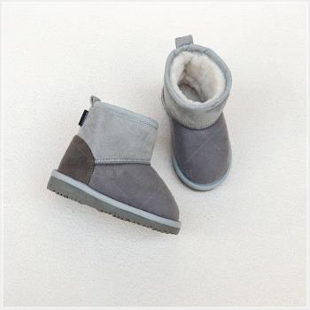 日單14-21cm出口男女童雪地靴寶寶棉靴冬季短靴加絨保暖防滑軟底