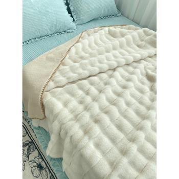 超加厚毛毯單層保暖 雙層復合蓋毯托斯卡納沙發休閑毯雙人200*230