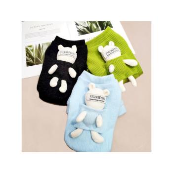 公仔款狗狗衣服秋冬裝保暖泰迪毛衣寵物小型犬貓咪防掉毛春季比熊