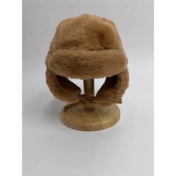 外貿出口男女童秋冬季防風雷鋒帽嬰幼兒加絨加厚保暖防寒護耳帽子