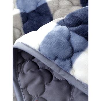 加厚加絨冬季珊瑚絨床單鋪床毛毯雙人單件床墊床毯法蘭絨毯子保暖