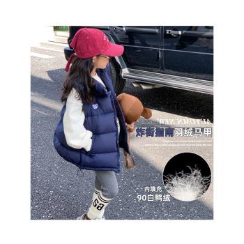 小眾外穿羽絨棉服保暖背心馬甲