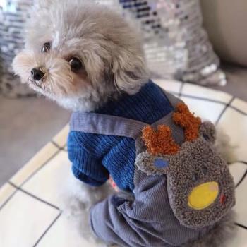 狗狗衣服冬季保暖加厚棉衣泰迪比熊博美中小型犬寵物雪納瑞四腳衣