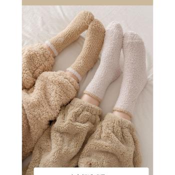 寶寶珊瑚絨冬季睡覺小童新款襪子