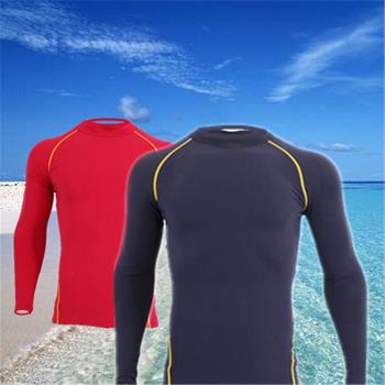 潛水衣 男女浮潛服水母衣沖浪運動保暖速幹泳衣