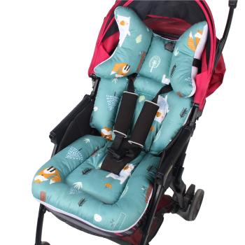 韓版嬰兒車座墊推車坐墊寶寶傘車棉墊子餐椅靠墊四季通用加厚保暖