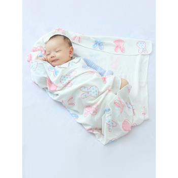 新生兒產房包單春夏季薄款純棉四季可用包巾抱被初生兒裹布襁褓巾