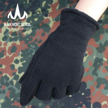 美國BMT黑峰戰術P200抓絨手套POLARTEC男女保暖觸屏戶外全指手套