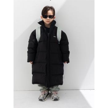 冬季韓國中長款保暖洋氣外套童裝