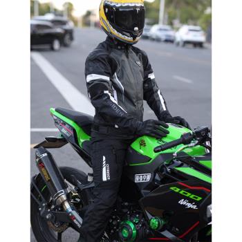citirider摩托車騎行服套裝男冬季保暖防風騎士賽車服防摔機車服