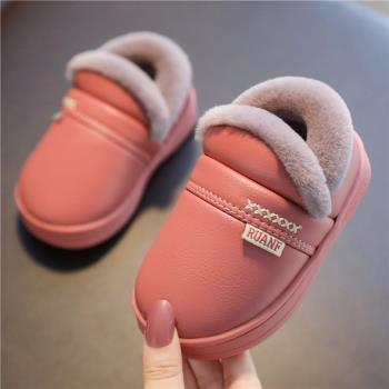 兒童防水包跟家居冬季保暖棉拖鞋