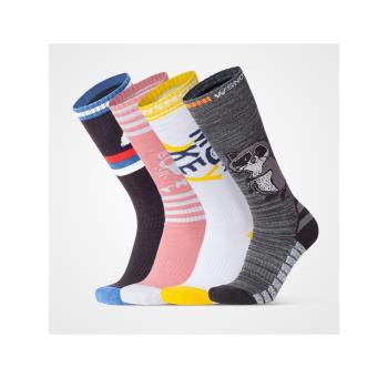 WS滑雪襪加厚保暖吸汗透氣襪子男女登山戶外高筒襪專業單雙板雪襪