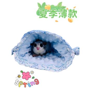 蜜袋鼯外出包珊瑚絨保暖盤蜜袋松鼠抽繩袋易清洗飛鼠寵物外出包